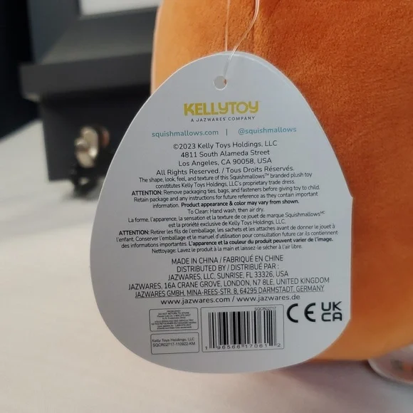 BNWT Elson the Eel Squishmallows 7" - Picture 5 of 5